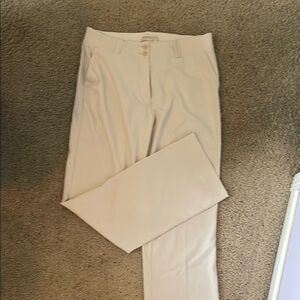 Nike Cream Dress Pants Smooth Finish